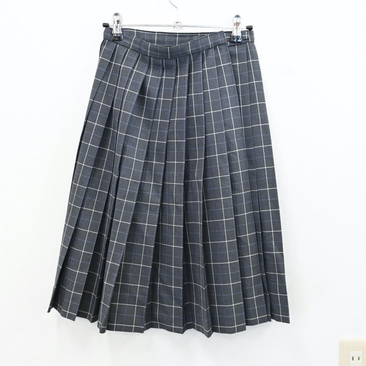 【中古】岡山県 岡山県立矢掛高等学校 女子制服 7点（ブレザー・ニット・シャツ・スカート）sf009316