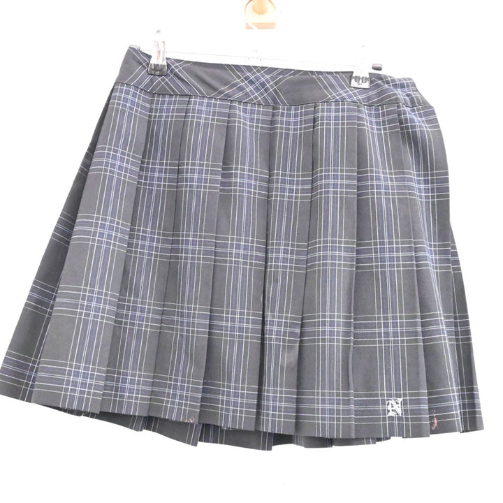 【中古】神奈川県 神奈川県立新羽高等学校 女子制服 2点（スカート・スカート）sf009334