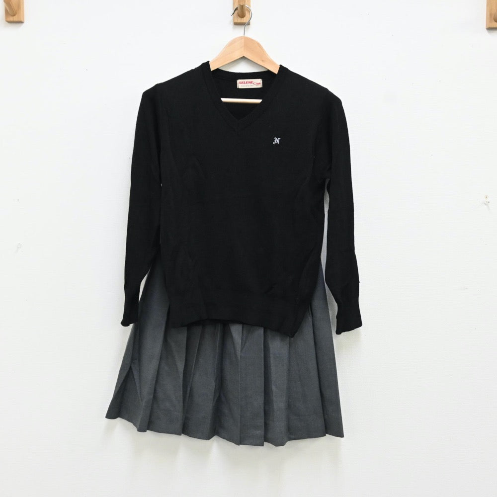 中古制服】群馬県 西邑楽高等学校 女子制服 5点（ブレザー