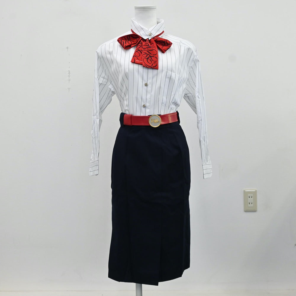 中古制服】CA JAL 日本航空 キャビンアテンダント制服 10点