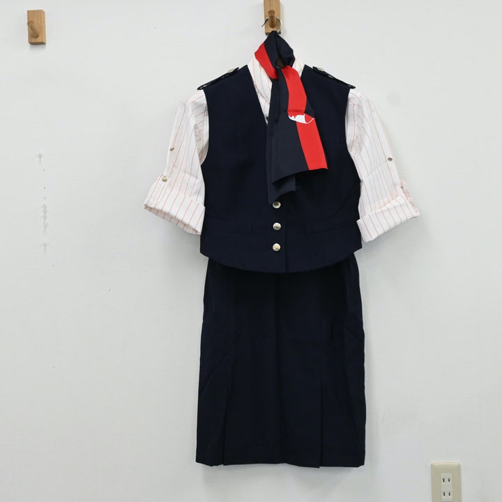Flybe フライビー キャビンアテンダント 制服 ユニフォーム 6点セット Flybe フライビー キャビンアテンダント 制服 ユニフォーム 6点セット