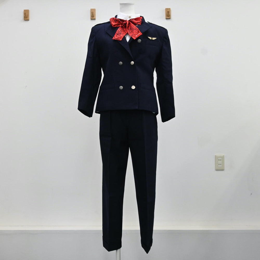 【中古】CA JAL 日本航空 キャビンアテンダント制服 5点 sf009357