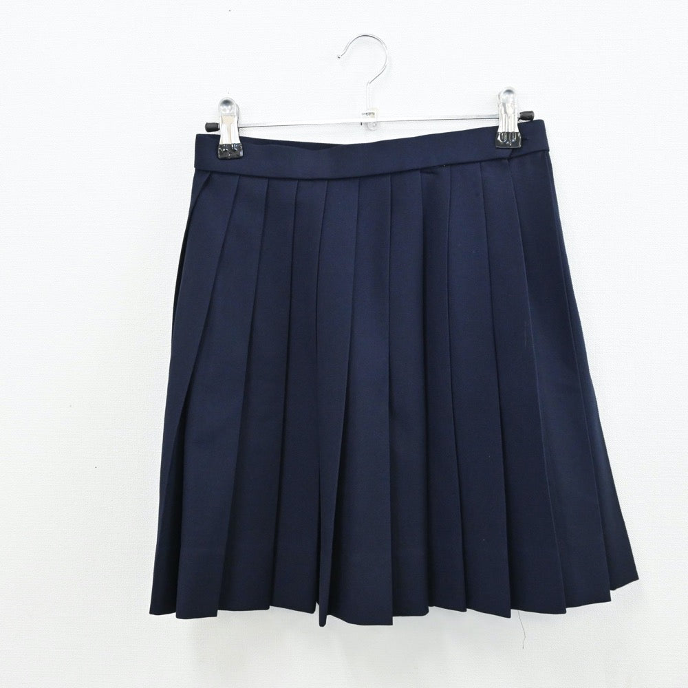 【中古】滋賀県 栗東西中学校 女子制服 3点（ブレザー・スカート）sf009401