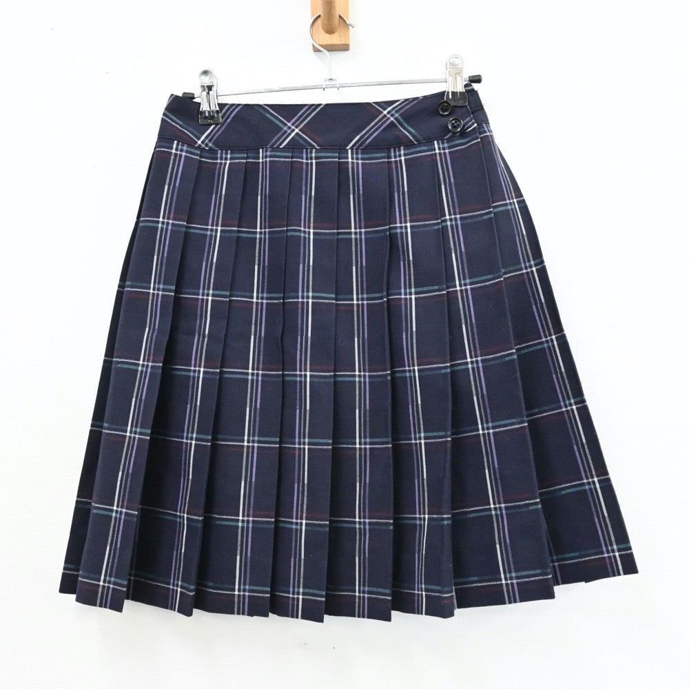 【中古】神奈川県 私立英理女子学院高等学校 女子制服 5点（ブレザー・シャツ・スカート）sf009431