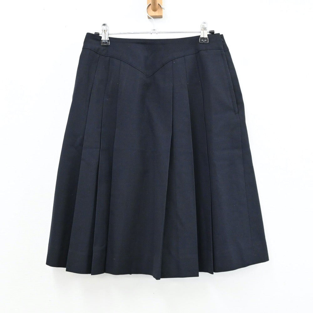 【中古】広島県 広島県立可部高等学校 女子制服 7点（ブレザー・シャツ・ニット・スカート）sf009435