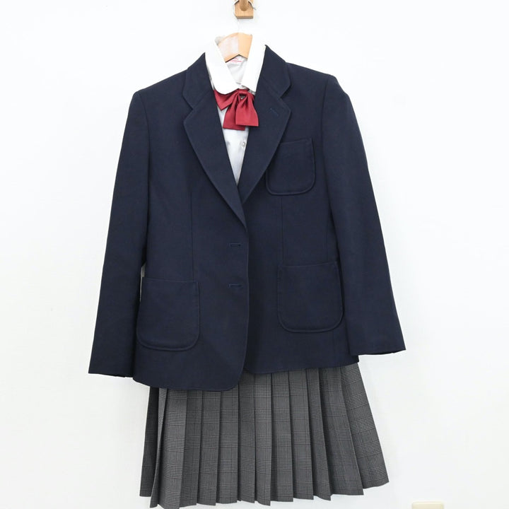 中古制服】茨城県 日立商業高等学校 女子制服 5点（ブレザー・シャツ・スカート）sf009438【リサイクル学生服】 | 中古制服通販パレイド