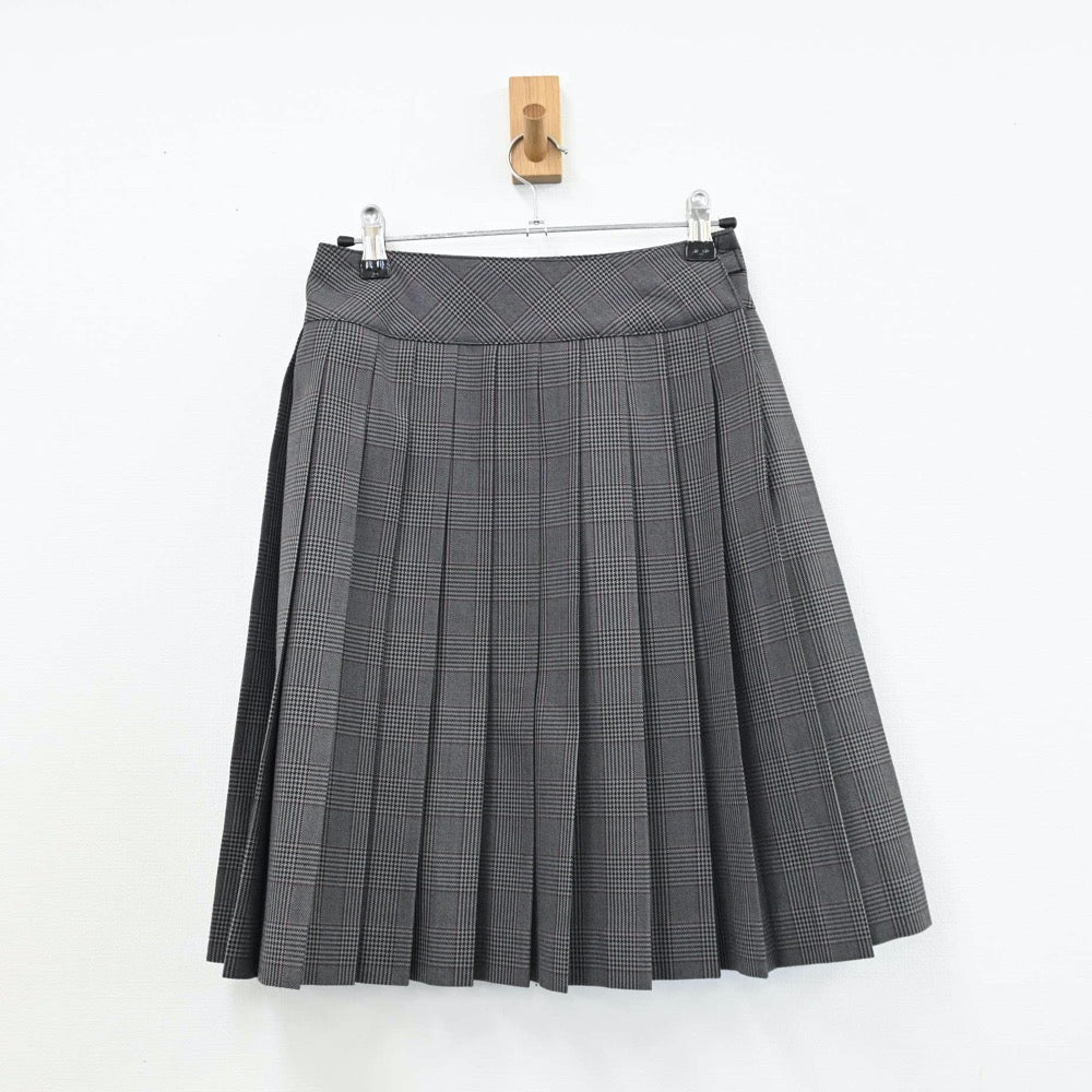 【中古】茨城県 日立商業高等学校 女子制服 5点（ブレザー・シャツ・スカート）sf009438