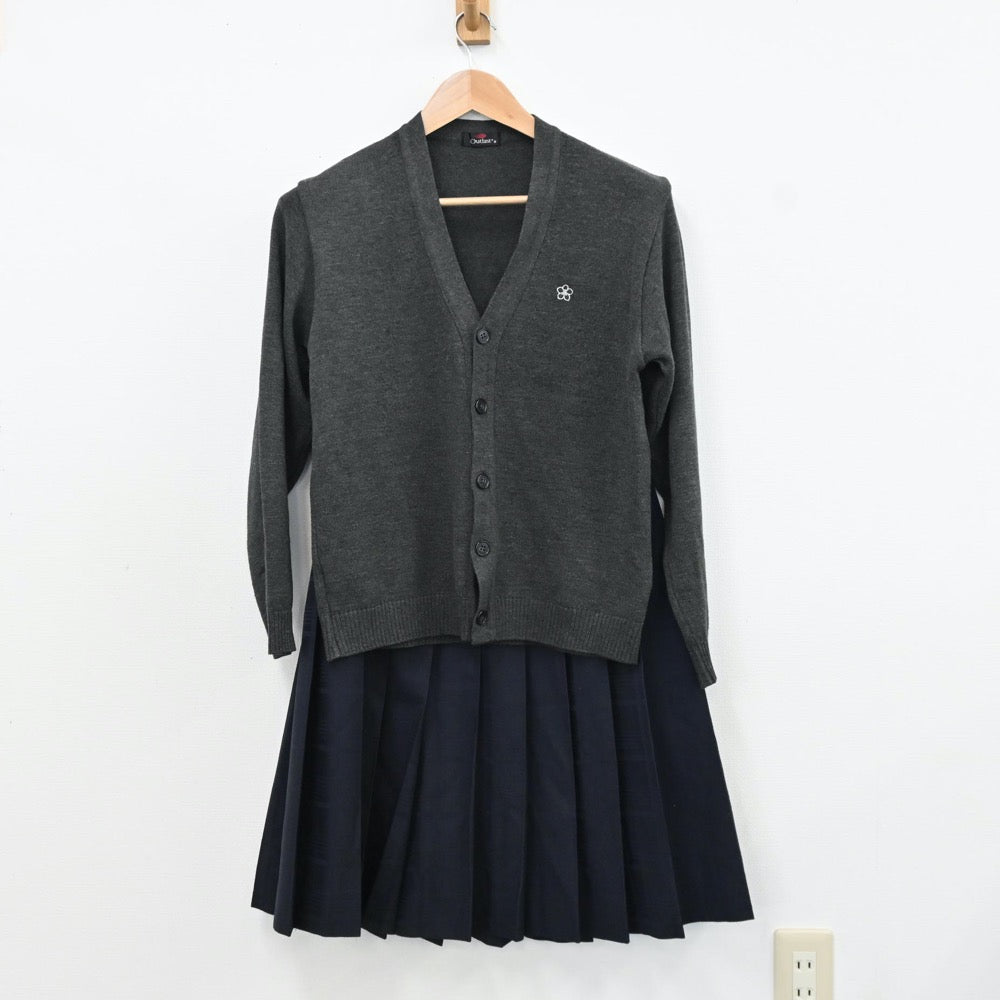 中古制服】愛知県 名古屋市立若宮商業高等学校 女子制服 4点（ブレザー・シャツ・ニット・スカート）sf009442【リサイクル学生服】 | 中古制服 通販パレイド