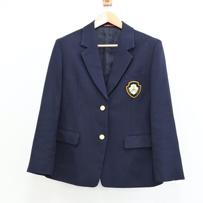 【中古】栃木県 栃木県立今市高等学校 女子制服 2点（ブレザー・スカート）sf009459