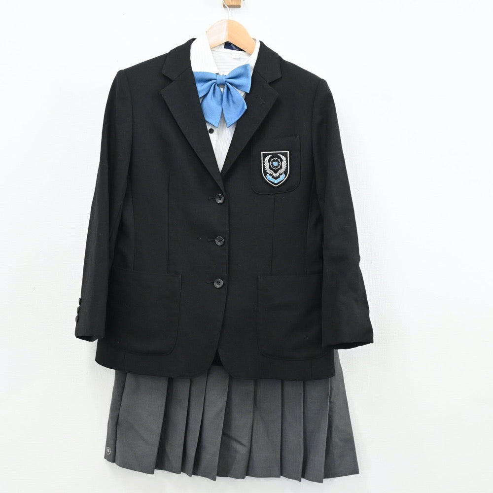 【中古】宮城県 東北生活文化大学高等学校 女子制服 7点（ブレザー・シャツ・スカート）sf009466