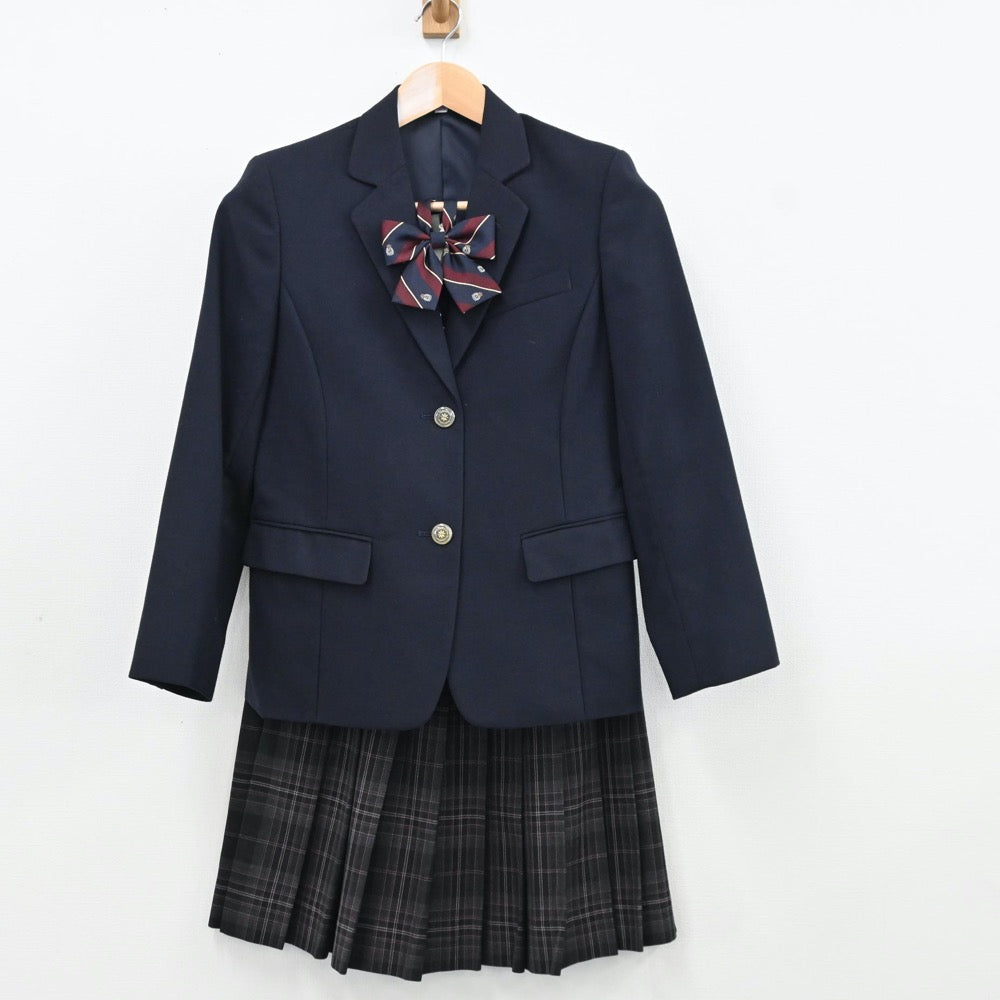 【中古】埼玉県 埼玉県立吹上秋桜高等学校 女子制服 5点（ブレザー・スカート）sf009471