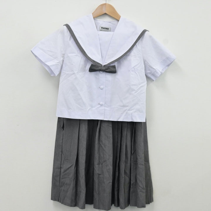 中古制服】沖縄県 沖縄県立開邦高等学校 女子制服 4点（セーラー服・スカート）sf009475【リサイクル学生服】 | 中古制服通販パレイド