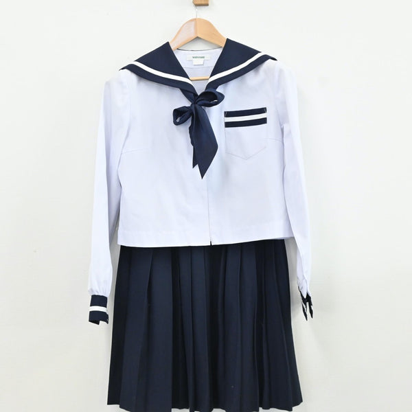 【中古制服】静岡県 静岡県立磐田南高校 女子制服 4点（セーラー服・スカート）sf009481【リサイクル学生服】 | 中古制服通販パレイド