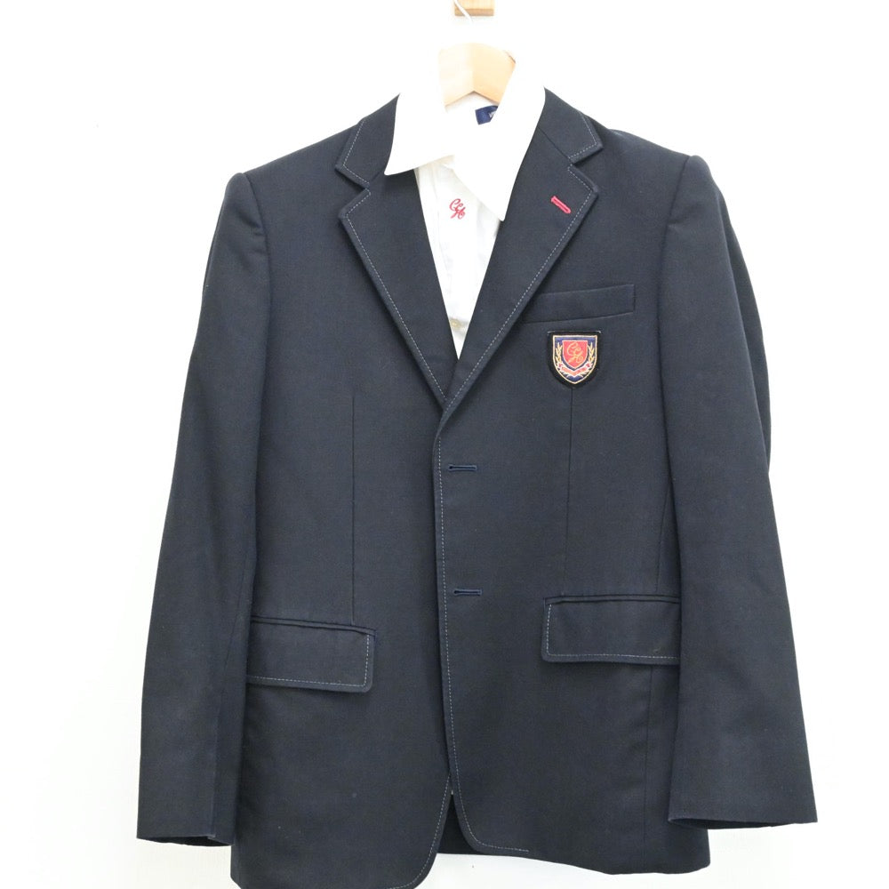 中古制服】沖縄県 沖縄県立中部商業高等学校 男子制服 4点