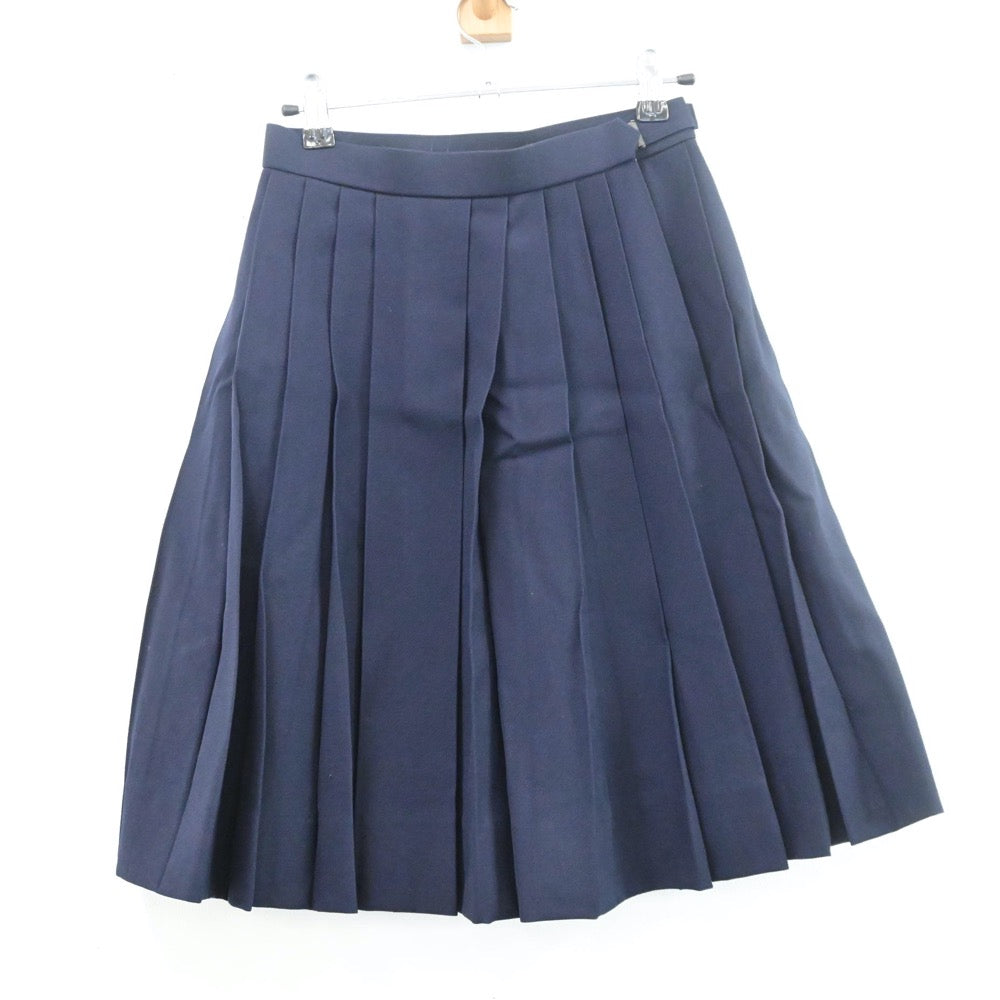 【中古】東京都 田園調布学園中等部 女子制服 3点（セーラー服・スカート）sf009495