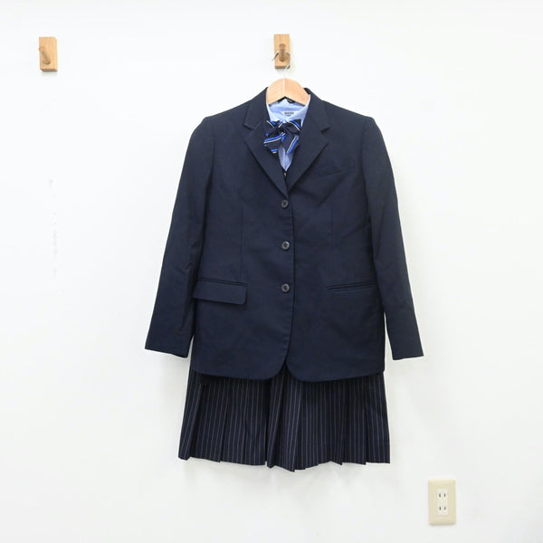 中古制服】愛知県 啓明学館高等学校 女子制服 6点（ブレザー・ニット・シャツ・スカート）sf009527【リサイクル学生服】 | 中古制服通販パレイド