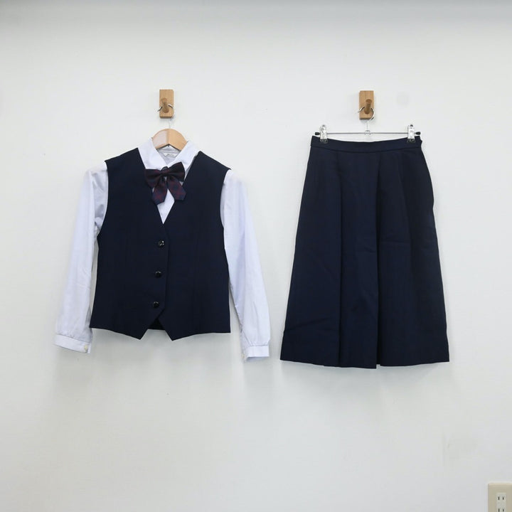 【中古制服】兵庫県 琴丘高等学校 女子制服 5点（ブレザー・シャツ・ベスト・スカート）sf009541【リサイクル学生服】 | 中古制服通販パレイド