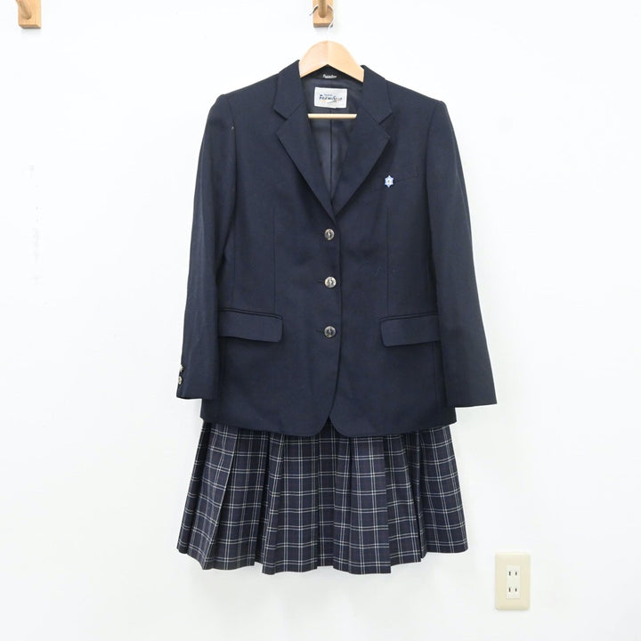 中古制服】栃木県 星が丘中学校 女子制服 3点（ブレザー