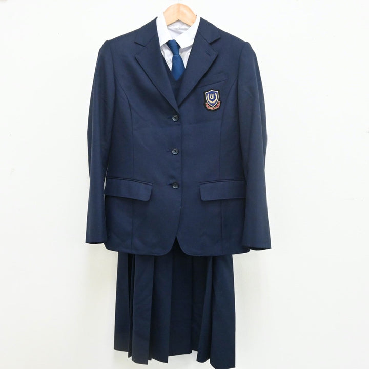 【中古制服】神奈川県 横浜市立田奈中学校 女子制服 5点（ブレザー・シャツ・ジャンパースカート）sf009591【リサイクル学生服】 | 中古制服 通販パレイド