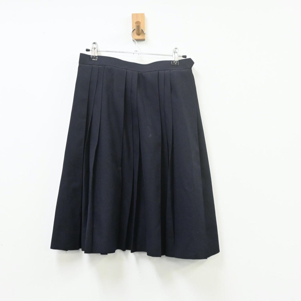 【中古】大阪府 牧野高等学校 女子制服 4点（ブレザー・シャツ・スカート）sf009613