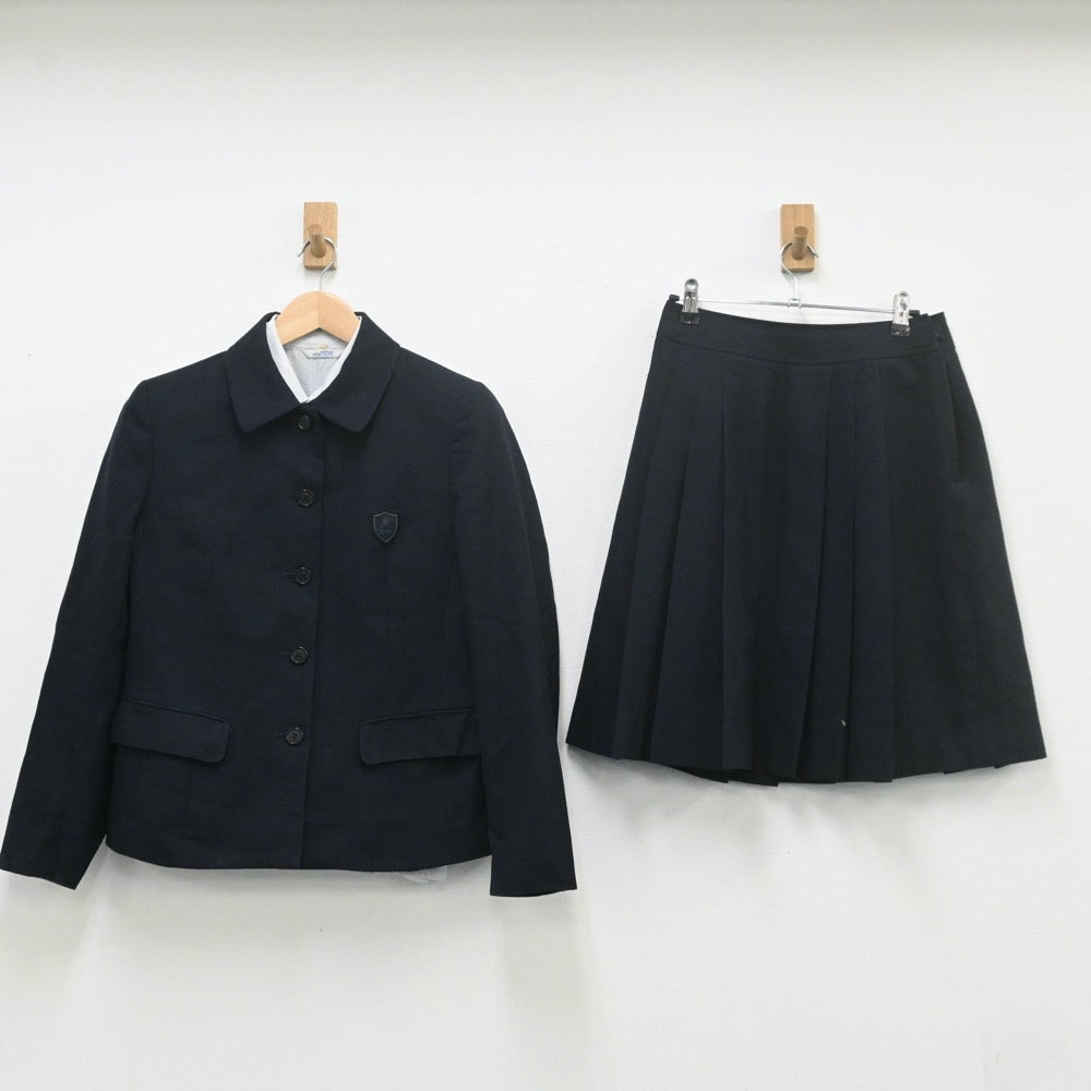 【中古】千葉県 昭和学園高等学校 女子制服 3点（ブレザー・シャツ・スカート）sf009635