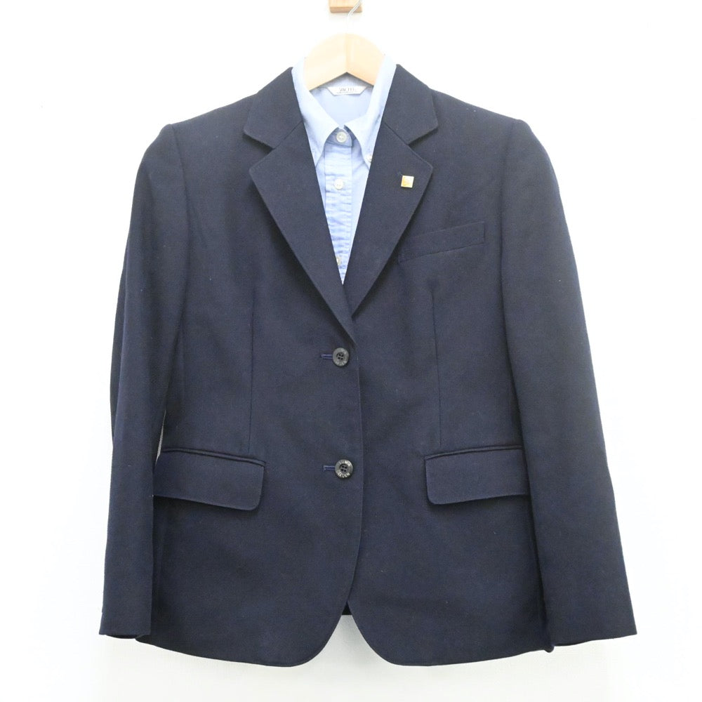 【中古】兵庫県 須磨学園高等学校 女子制服 5点（ブレザー・シャツ・スカート）sf009640