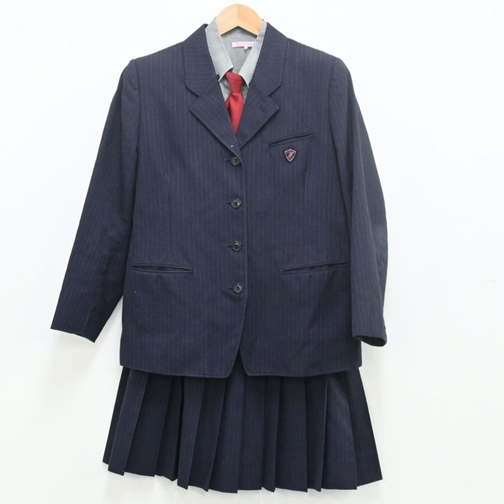 中古制服】愛知県 藤ノ花女子高等学校 女子制服 7点（ブレザー