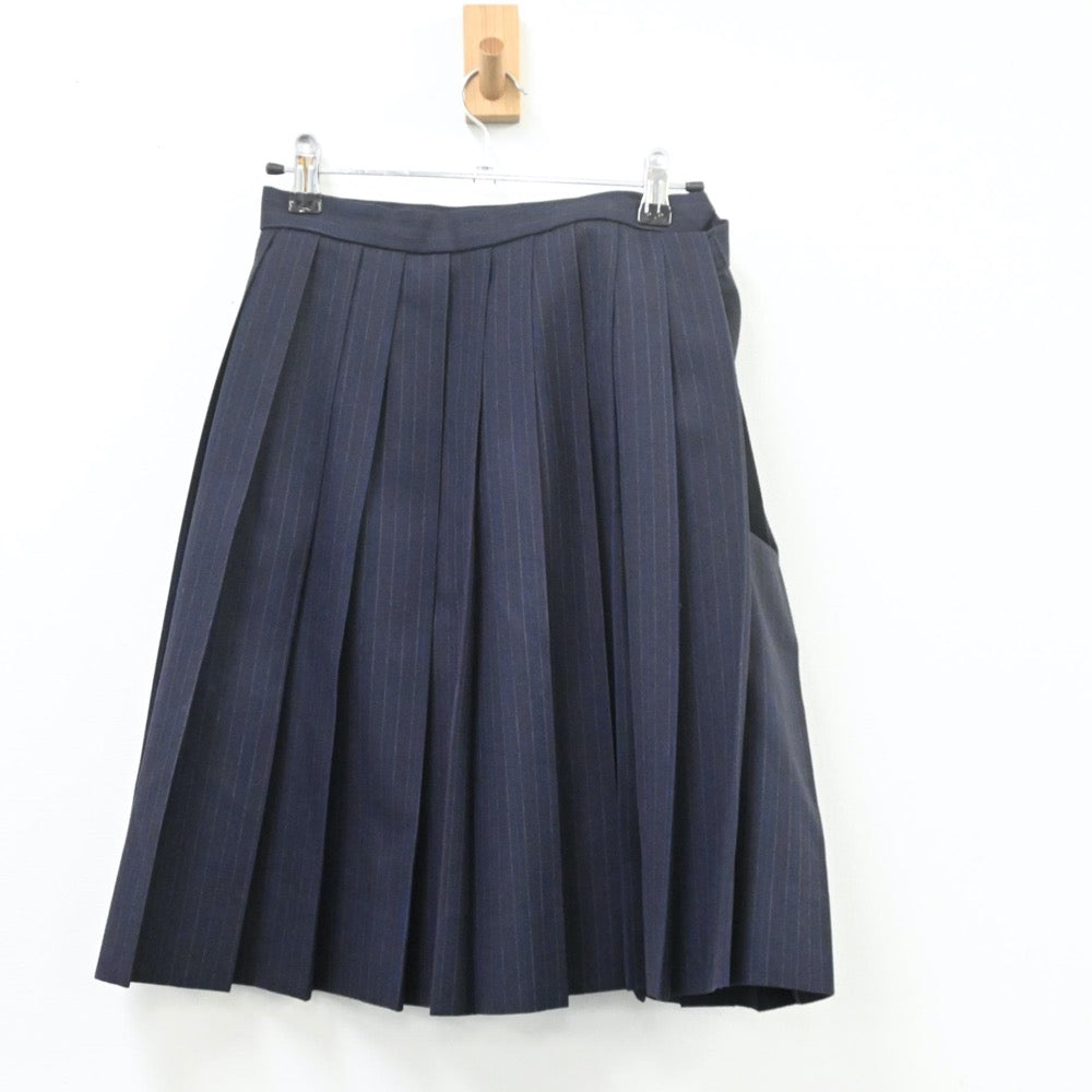 【中古】愛知県 藤ノ花女子高等学校 女子制服 7点（ブレザー・シャツ・ベスト・ニット・スカート）sf009654