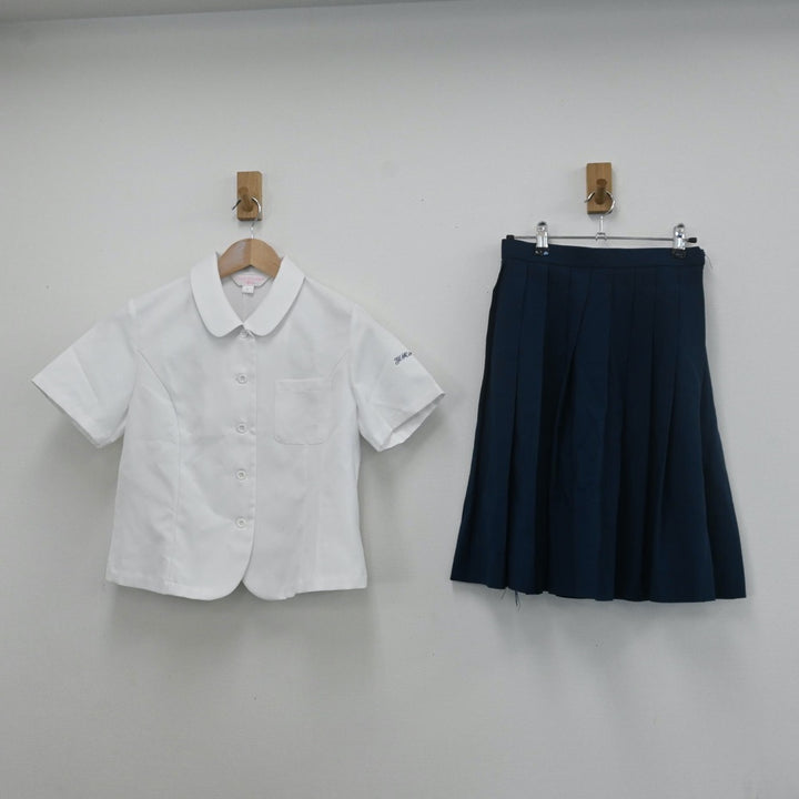 中古制服】愛知県 愛知県立豊丘高等学校 女子制服 2点（シャツ