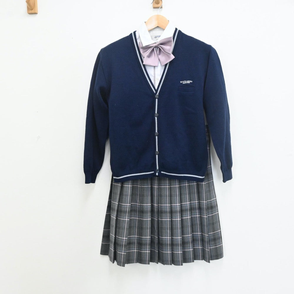 中古制服】京都府 京都精華学園 中学校 女子制服 6点（ブレザー・シャツ・ニット・スカート）sf009717【リサイクル学生服】 | 中古制服 通販パレイド