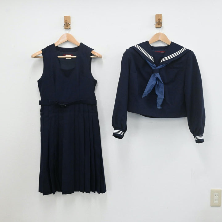 【中古制服】東京都 板橋区立上板橋第三中学校 女子制服 2点（セーラー服・ジャンパースカート）sf009731【リサイクル学生服】 |  中古制服通販パレイド