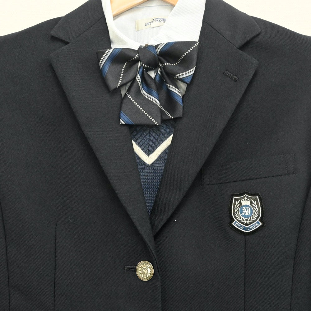 英藍高校 制服 男子ブレザー 古着（北海道札幌英藍高等学校の