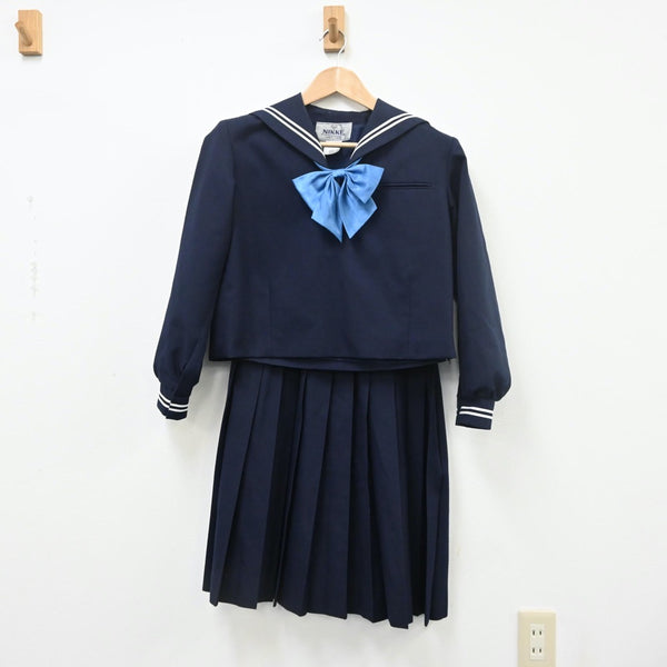 中古制服】埼玉県 小鹿野中学校 女子制服 3点（セーラー服・スカート）sf009795【リサイクル学生服】 | 中古制服通販パレイド