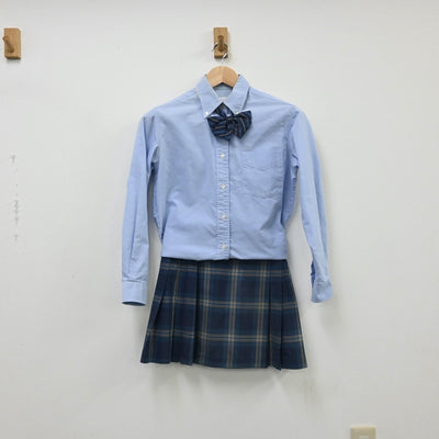 【中古】神奈川県 横浜清陵高等学校 女子制服 5点（ブレザー・シャツ・スカート）sf009826