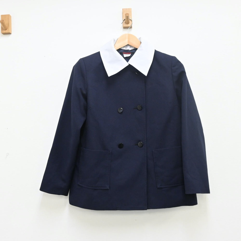 【中古】岡山県 東中学校 女子制服 2点（ブレザー・スカート）sf009847