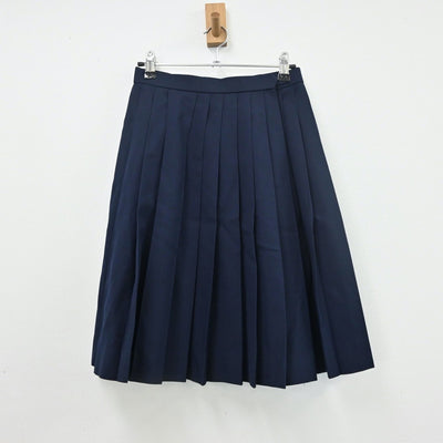 【中古】愛知県 瑞陵高等学校 女子制服 3点（セーラー服・スカート）sf009893