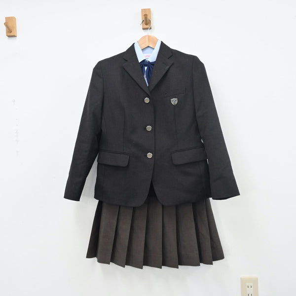 【中古制服】京都府 洛南高等学校 女子制服 5点（ブレザー・ニット・シャツ・スカート）sf009904【リサイクル学生服】 | 中古制服通販パレイド