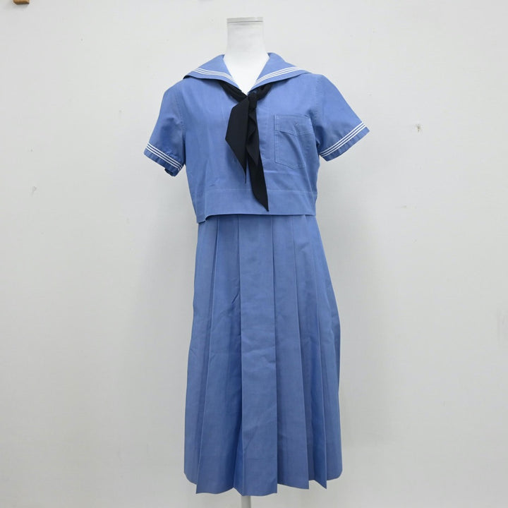 中古制服】福岡県 福岡女学院高等学校 女子制服 4点（セーラー服・ニット・ジャンパースカート）sf009938【リサイクル学生服】 | 中古制服 通販パレイド