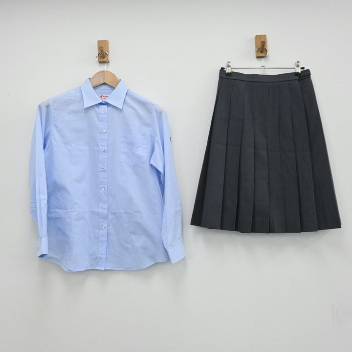 中古】大阪府 近畿大学附属高等学校 女子制服 2点 (ニット