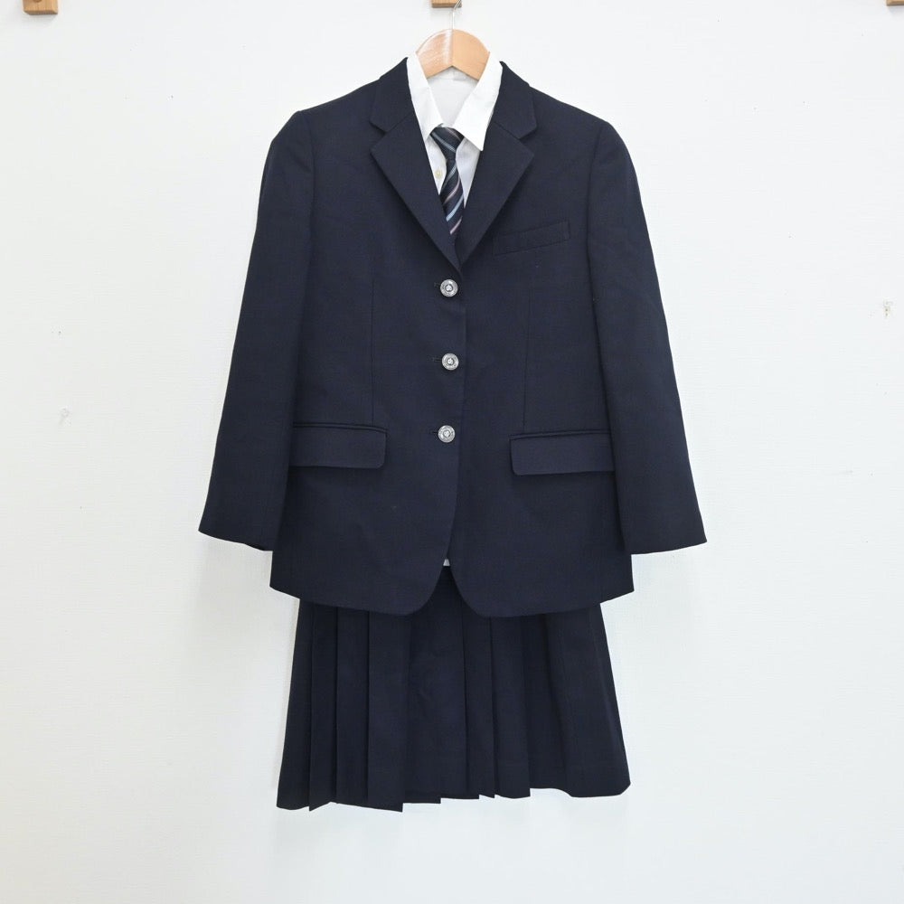 【中古】東京都 昭和女子大学附属昭和高等学校 女子制服 6点（ブレザー・シャツ・スカート）sf009966