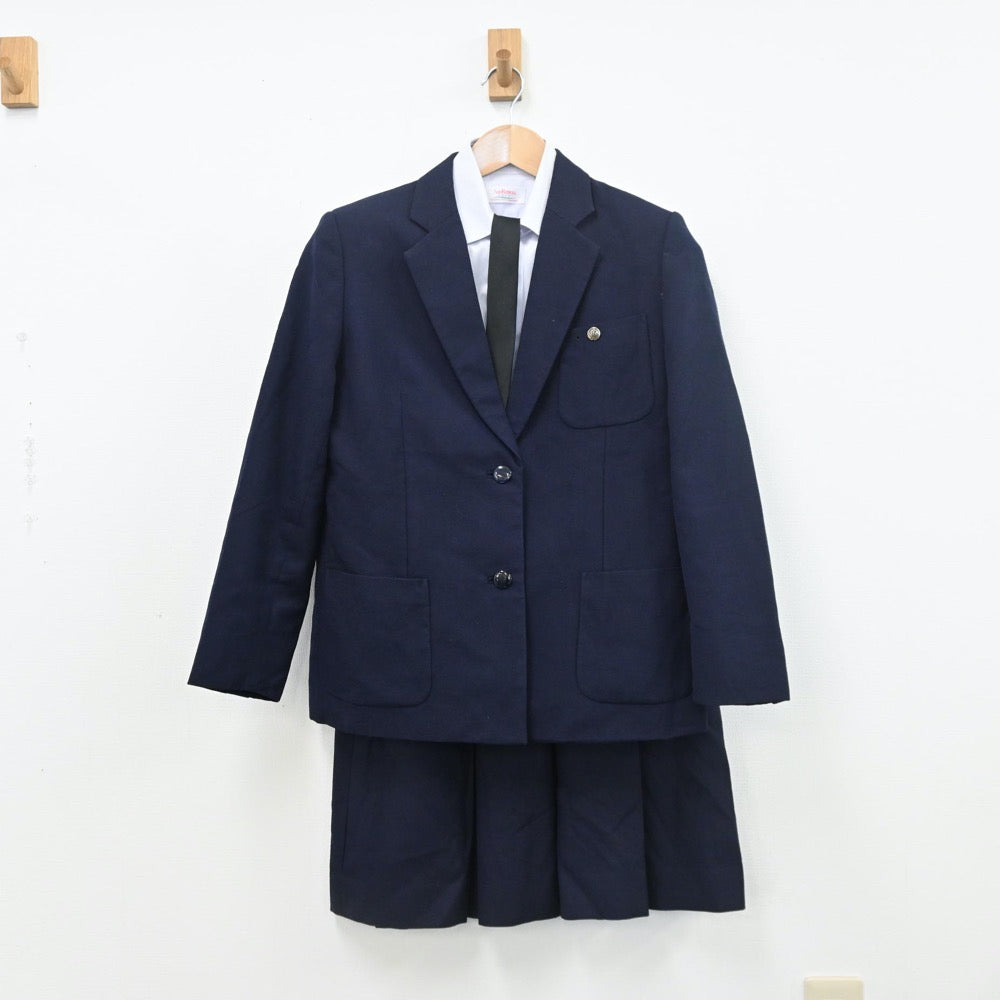 【中古】静岡県 浜松工業高等学校 女子制服 5点（ブレザー・シャツ・スカート）sf009984