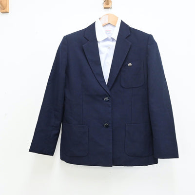 【中古】静岡県 浜松工業高等学校 女子制服 5点（ブレザー・シャツ・スカート）sf009984