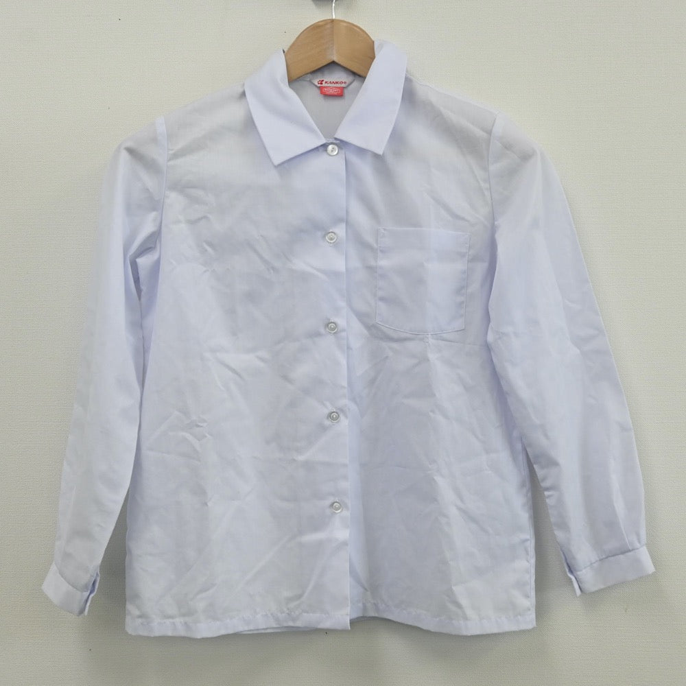 【中古】福岡県 良山中学校 女子制服 5点（セーラー服・シャツ・ジャンパースカート）sf010022