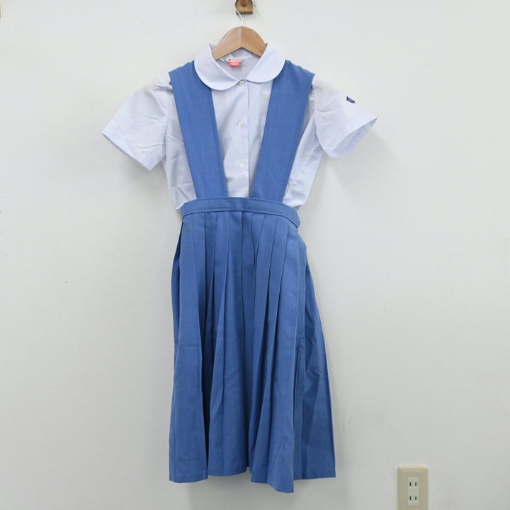 【中古制服】福岡県 良山中学校 女子制服 3点（シャツ・ジャンパースカート）sf010023【リサイクル学生服】 | 中古制服通販パレイド