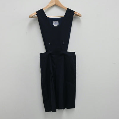 【中古】鹿児島県 鹿児島南高等学校 女子制服 3点（ブレザー・ジャンパースカート）sf010052