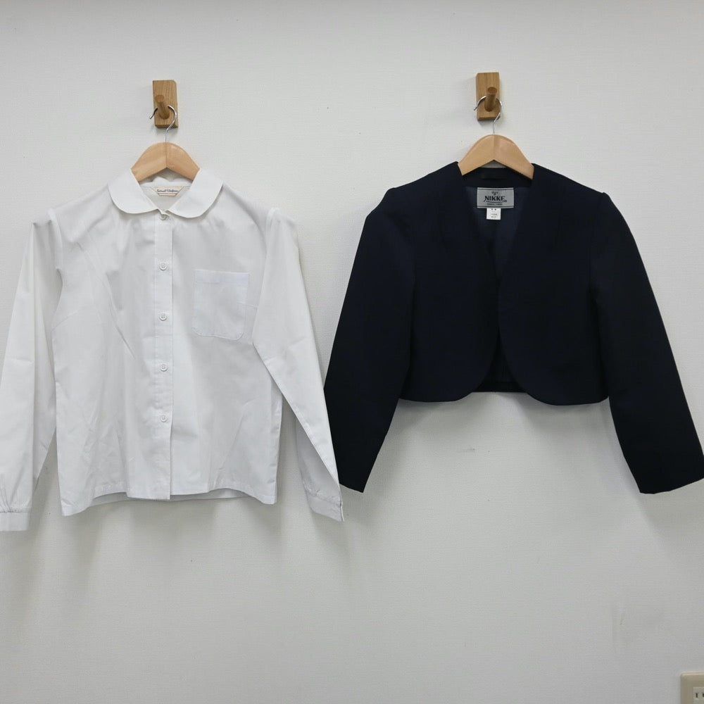 【中古】愛知県 南山学園 聖霊中学・高等学校 女子制服 3点（シャツ・ブレザー・スカート）sf010055