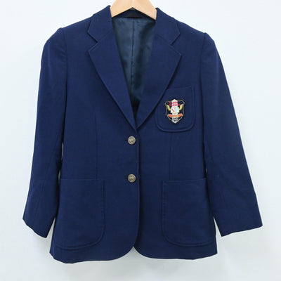 【中古】千葉県 市川市立第七中学校 女子制服 5点（ブレザー・ベスト・シャツ・スカート）sf010067