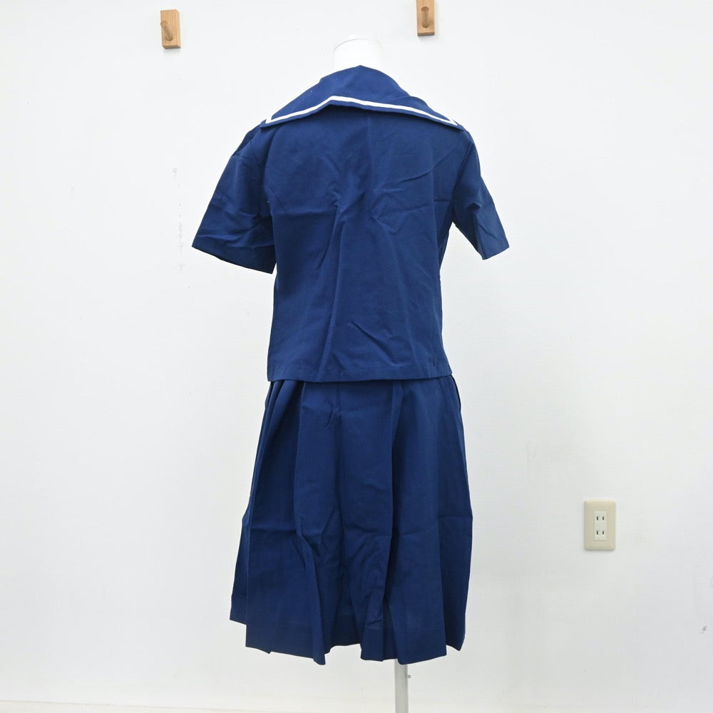 中古制服】熊本県 信愛女学院 女子制服 3点（セーラー服