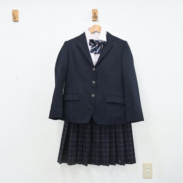 中古制服】茨城県 土浦湖北高等学校 女子制服 5点(ブレザー 中古制服】茨城県 土浦湖北高等学校 女子制服 5点(ブレザー