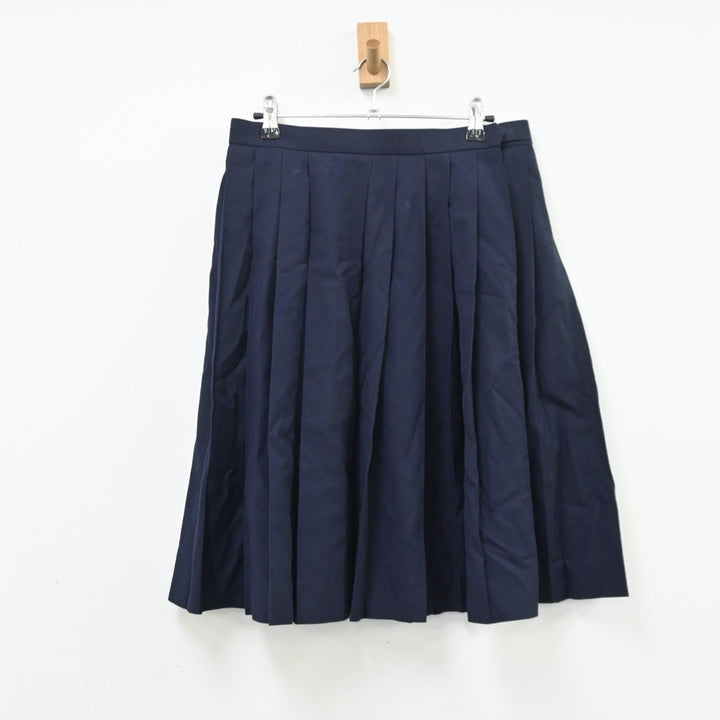 中古制服】千葉県 千葉東高等学校 女子制服 2点（ニットベスト